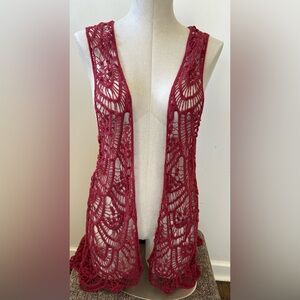 Coco+Carmen crocheted cardigan/shawl